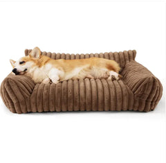Large Washable Fluffy Orthopedic Soft Dog Pillow Dog Sofa Bed-Snoozy Dream