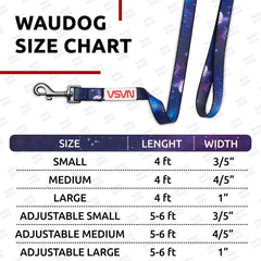 Nylon Dog Leash for Medium and Large Dogs 4 Ft x 1 Wide NASA Design Heavy Duty
